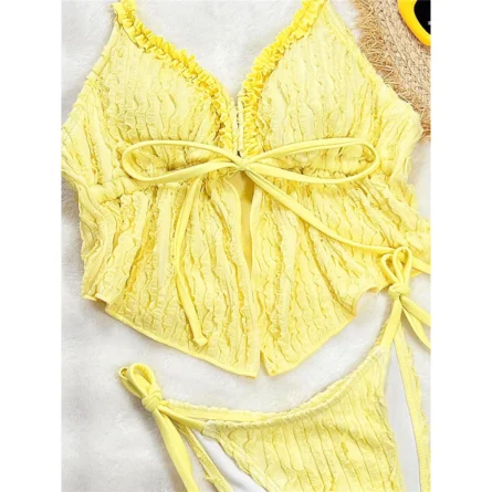 Sunshine Bliss Halterneck Bikini Set - Image 5