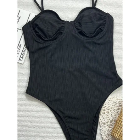 Night Elegance Bodysuit with Under Boob Cut Out - Image 17