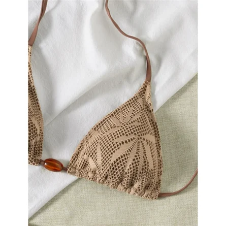 Horizon Crochet Bikini with Bead Accents - Image 5