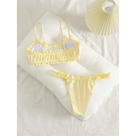 Sunlit Days and Ruffled Dreams Bikini Set - Image 7