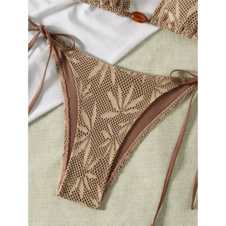 Horizon Crochet Bikini with Bead Accents - Image 6