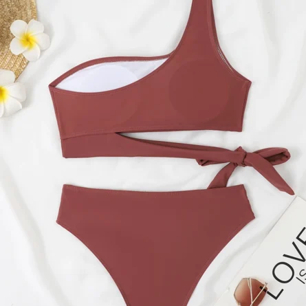 Solara Underboob One Shoulder Bikini Set - Image 18