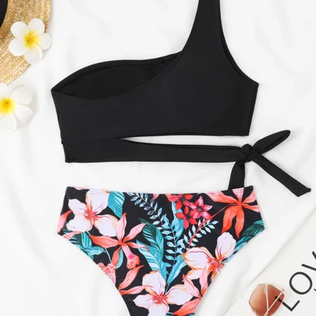 Solara Underboob One Shoulder Bikini Set - Image 24