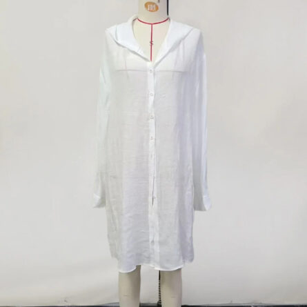Ibiza Hooded Beach Cover Up Shirt - Image 11