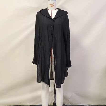 Ibiza Hooded Beach Cover Up Shirt - Image 13