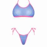 Bali Nights Sheer Bikini Set with Tie-Side Straps – Sunset And Swim