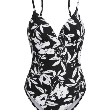 Flattering Ruched Waist DD Plus One Piece Swimsuit - Image 23