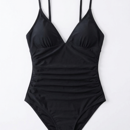 Flattering Ruched Waist DD Plus One Piece Swimsuit - Image 20