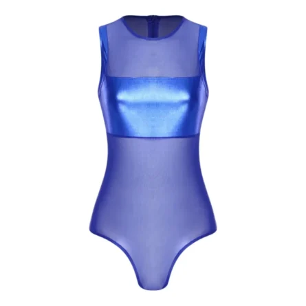 Futuristic Glam See Through Swimsuit Bodysuit