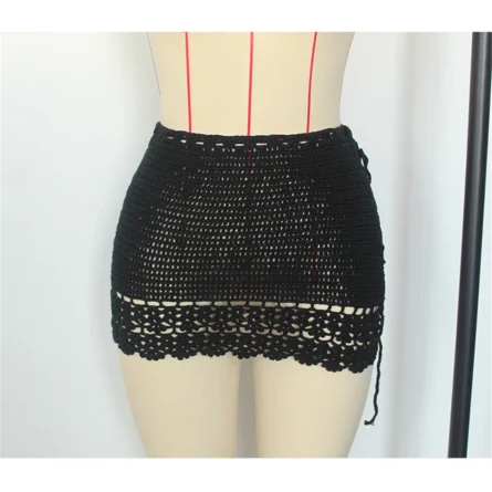 Barefoot In Paradise Crochet Cover Up Skirt - Image 18