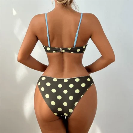 Spotlight Fun Polka Dot Balconette Bikini - Image 5
