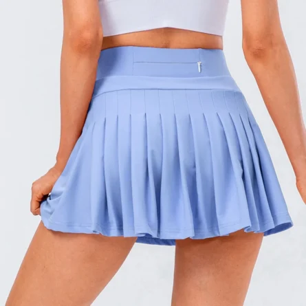 High Waist Pleated Active Skirt – Bild 6