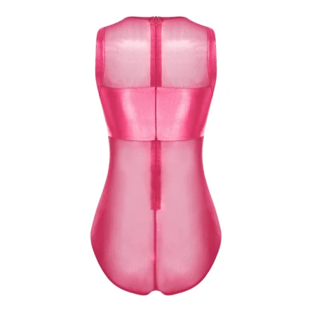 Futuristic Glam See Through Swimsuit Bodysuit - Image 6