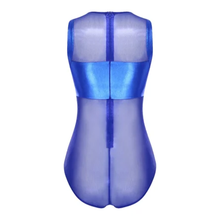 Futuristic Glam See Through Swimsuit Bodysuit - Image 2