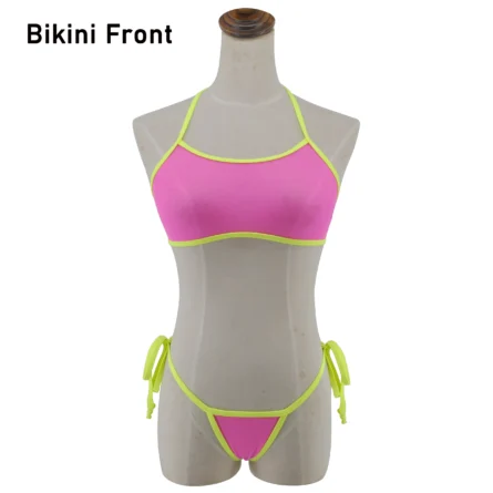 Bali Nights Sheer Bikini Set with Tie-Side Straps – Sunset And Swim
