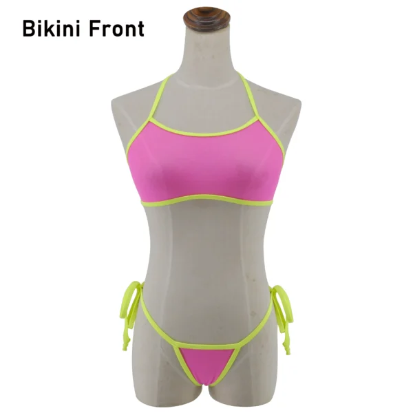 Bali Nights Sheer Bikini Set with Tie-Side Straps – Sunset And Swim