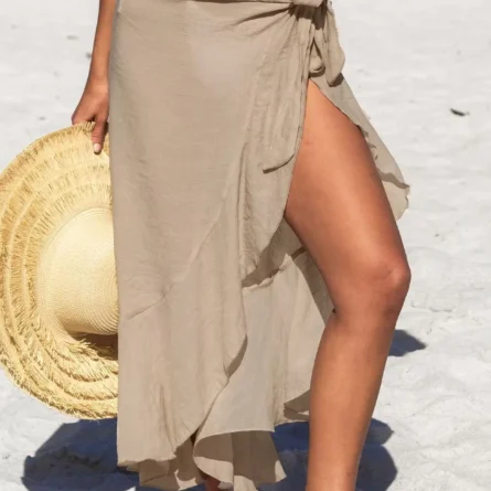 Sahara Drift Tie-Wrap Beach Sarong Skirt – Bild 17