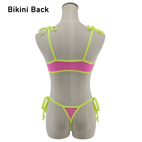 Bali Nights Sheer Bikini Set with Tie-Side Straps – Sunset And Swim