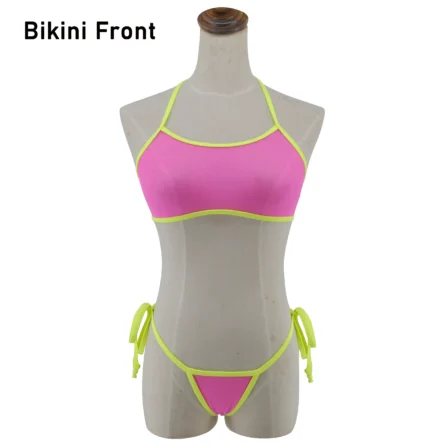Bali Nights Sheer Bikini Set with Tie-Side Straps – Sunset And Swim