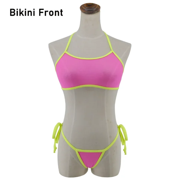 Bali Nights Sheer Bikini Set with Tie-Side Straps – Sunset And Swim