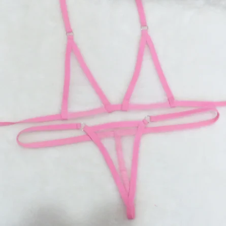 Evoke O-Ring Transparent Sheer Micro Bikini – Sunset And Swim