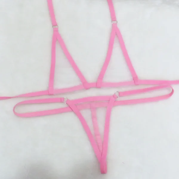 Evoke O-Ring Transparent Sheer Micro Bikini – Sunset And Swim