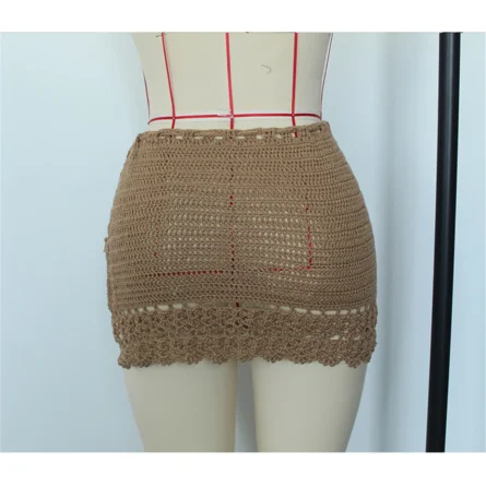 Barefoot In Paradise Crochet Cover Up Skirt - Image 17