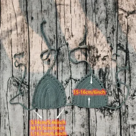 Panama Lovely Crochet Bikini Top – Bild 19