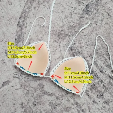 Panama Lovely Crochet Bikini Top – Bild 10