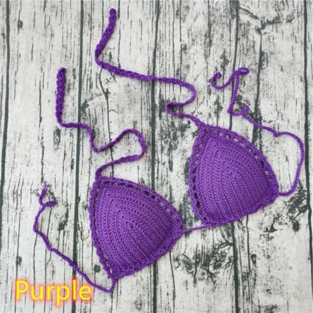 Panama Lovely Crochet Bikini Top – Bild 11