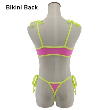 Bali Nights Sheer Bikini Set with Tie-Side Straps – Sunset And Swim