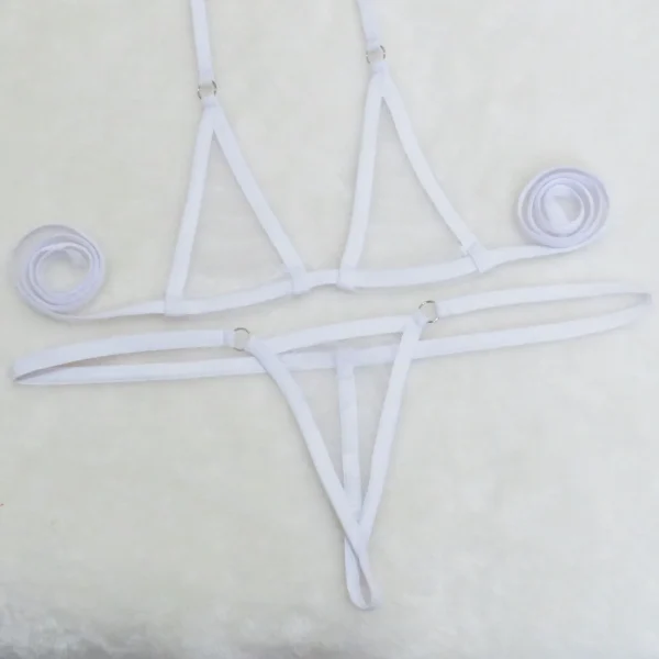 Evoke O-Ring Transparent Sheer Micro Bikini – Sunset And Swim
