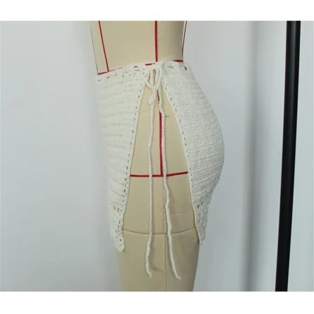 Barefoot In Paradise Crochet Cover Up Skirt - Image 13