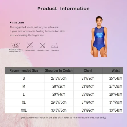 Futuristic Glam See Through Swimsuit Bodysuit - Image 13