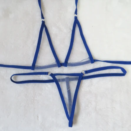 Evoke O-Ring Transparent Sheer Micro Bikini – Sunset And Swim