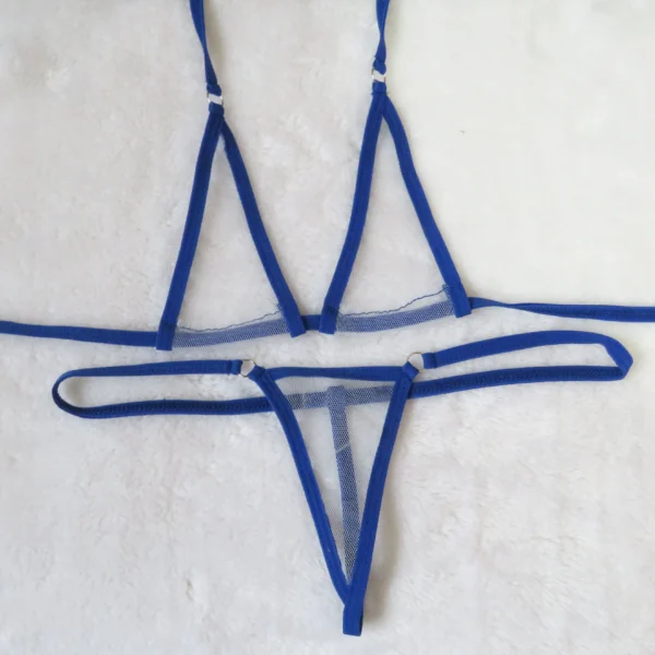 Evoke O-Ring Transparent Sheer Micro Bikini – Sunset And Swim