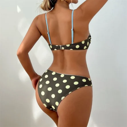 Spotlight Fun Polka Dot Balconette Bikini - Image 6