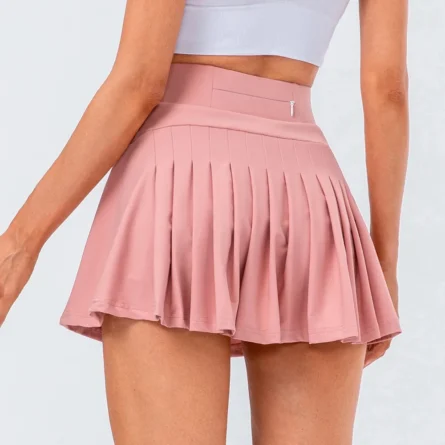 High Waist Pleated Active Skirt – Bild 7