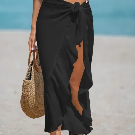 Sahara Drift Tie-Wrap Beach Sarong Skirt – Bild 14