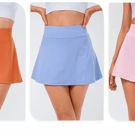High Waist Pleated Active Skirt – Bild 13
