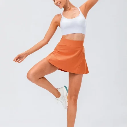 High Waist Pleated Active Skirt – Bild 31