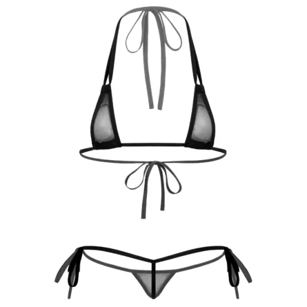 Whisper Sands Sheer Bikini Set - Image 9