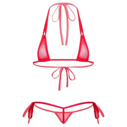 Whisper Sands Sheer Bikini Set - Image 8