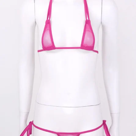 Whisper Sands Sheer Bikini Set - Image 5