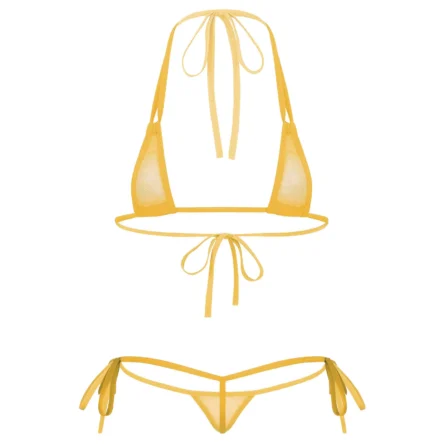 Whisper Sands Sheer Bikini Set - Image 11