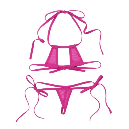 Whisper Sands Sheer Bikini Set - Image 4