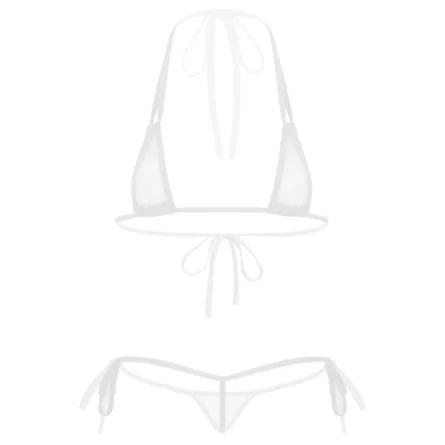 Whisper Sands Sheer Bikini Set - Image 10