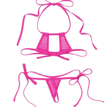 Whisper Sands Sheer Bikini Set - Image 3