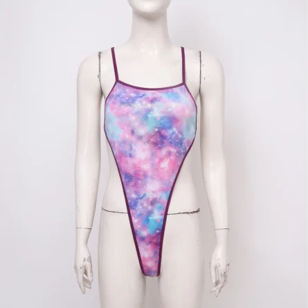 Galaxy Vibes Thong Monokini Bodysuit - Image 9