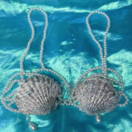 Exclusive Handmade Mermaid Shell Bikini Top – Bild 2